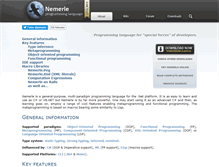 Tablet Screenshot of nemerle.org